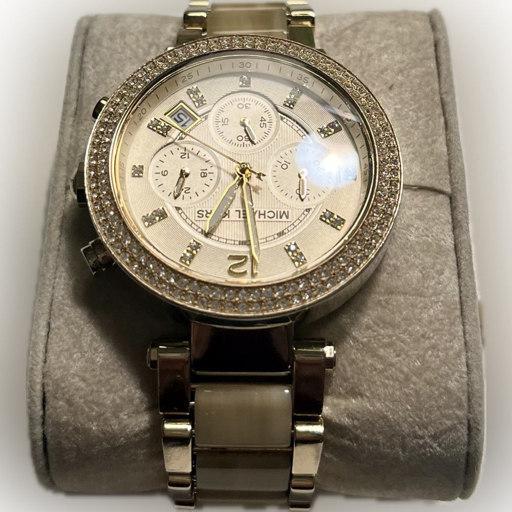 Michael Kors Women's MK5842 - Mini Parker Gold Watch